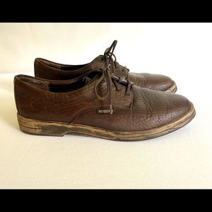 MEPHISTO Cool Air Brown Pebbled Leather Oxfords Women’s Sz US 9.5.